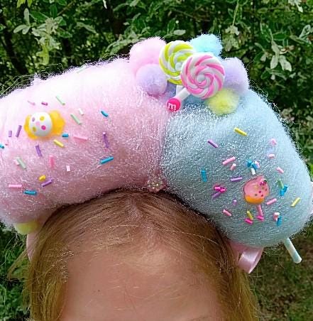 Cotton Candy headband