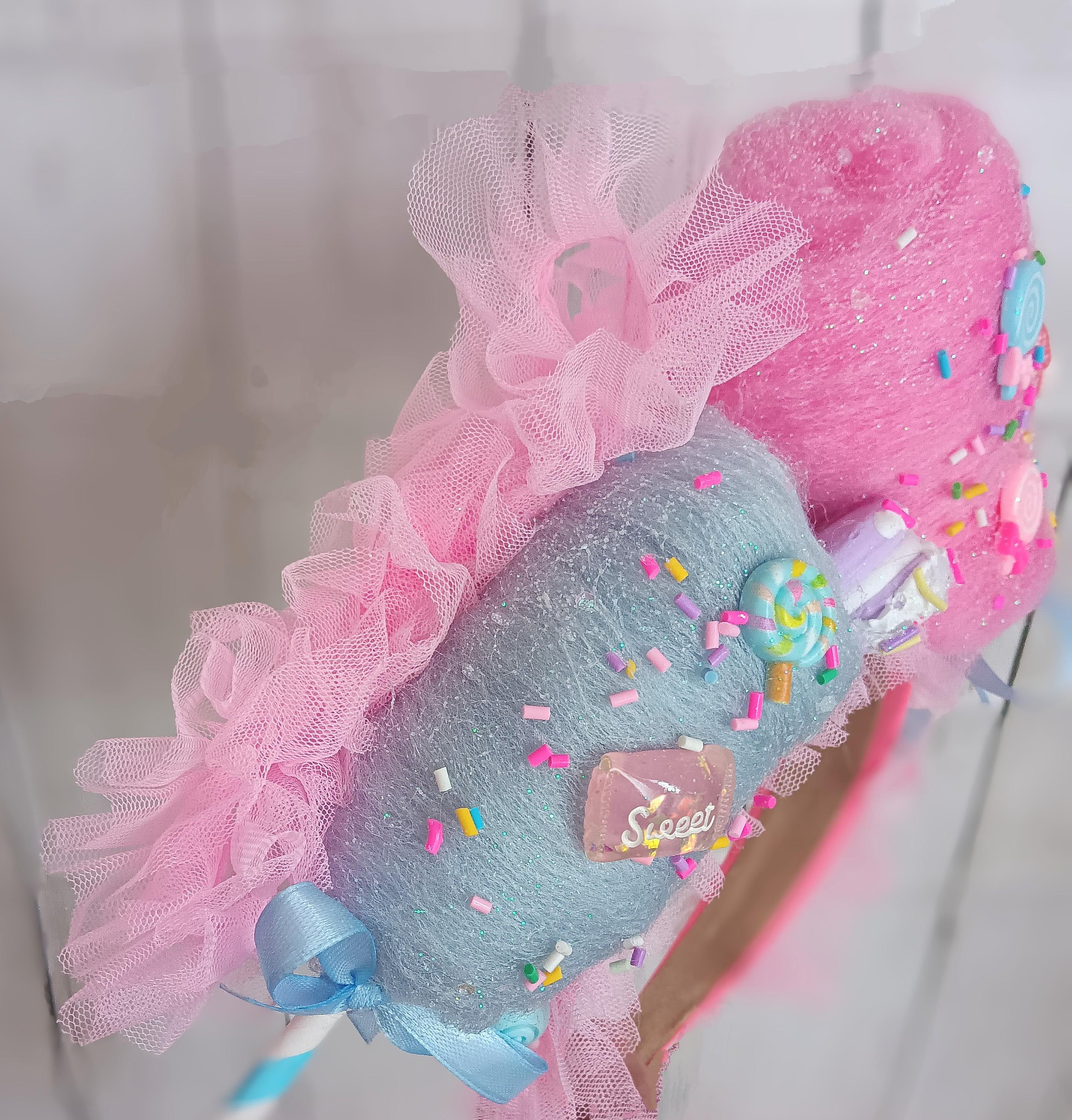 Cotton Candy headband