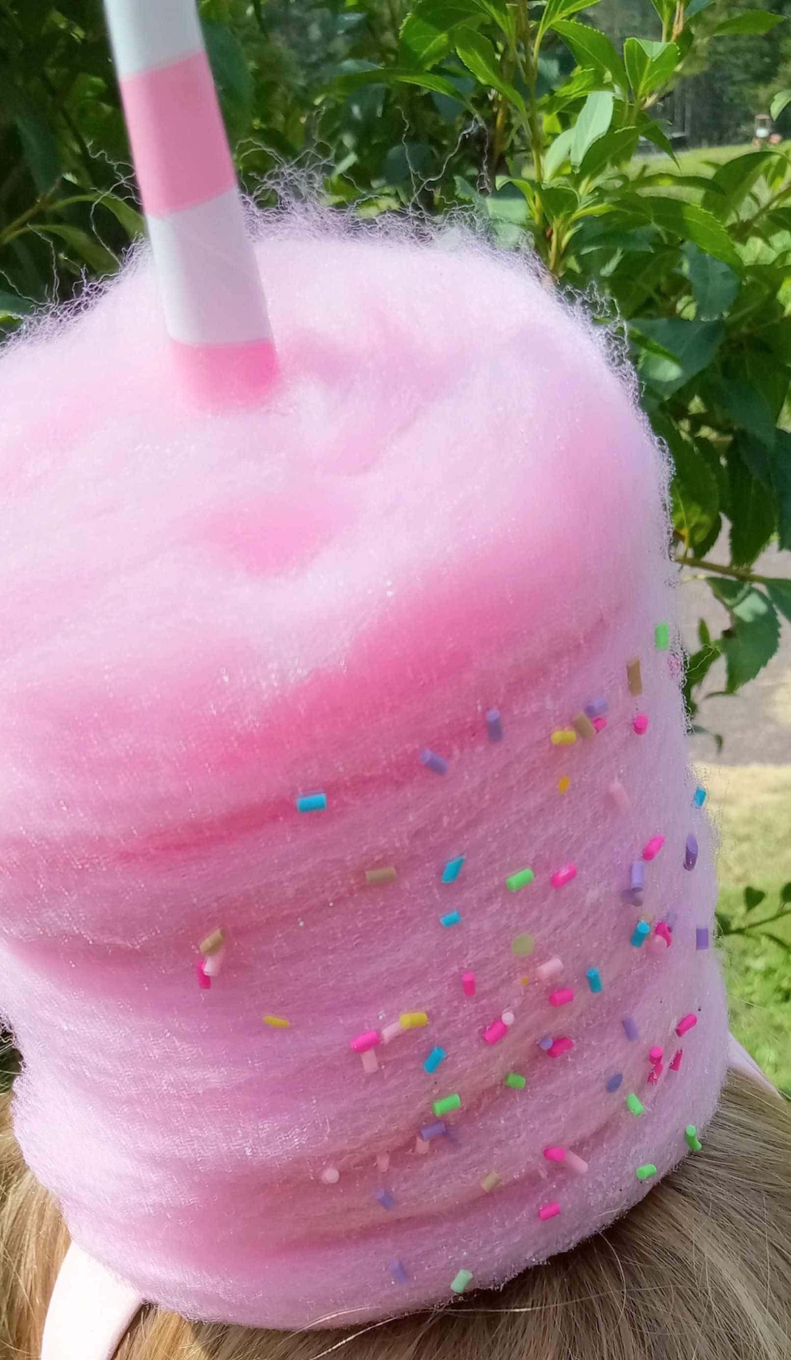 Small/young kids size cotton candy headband
