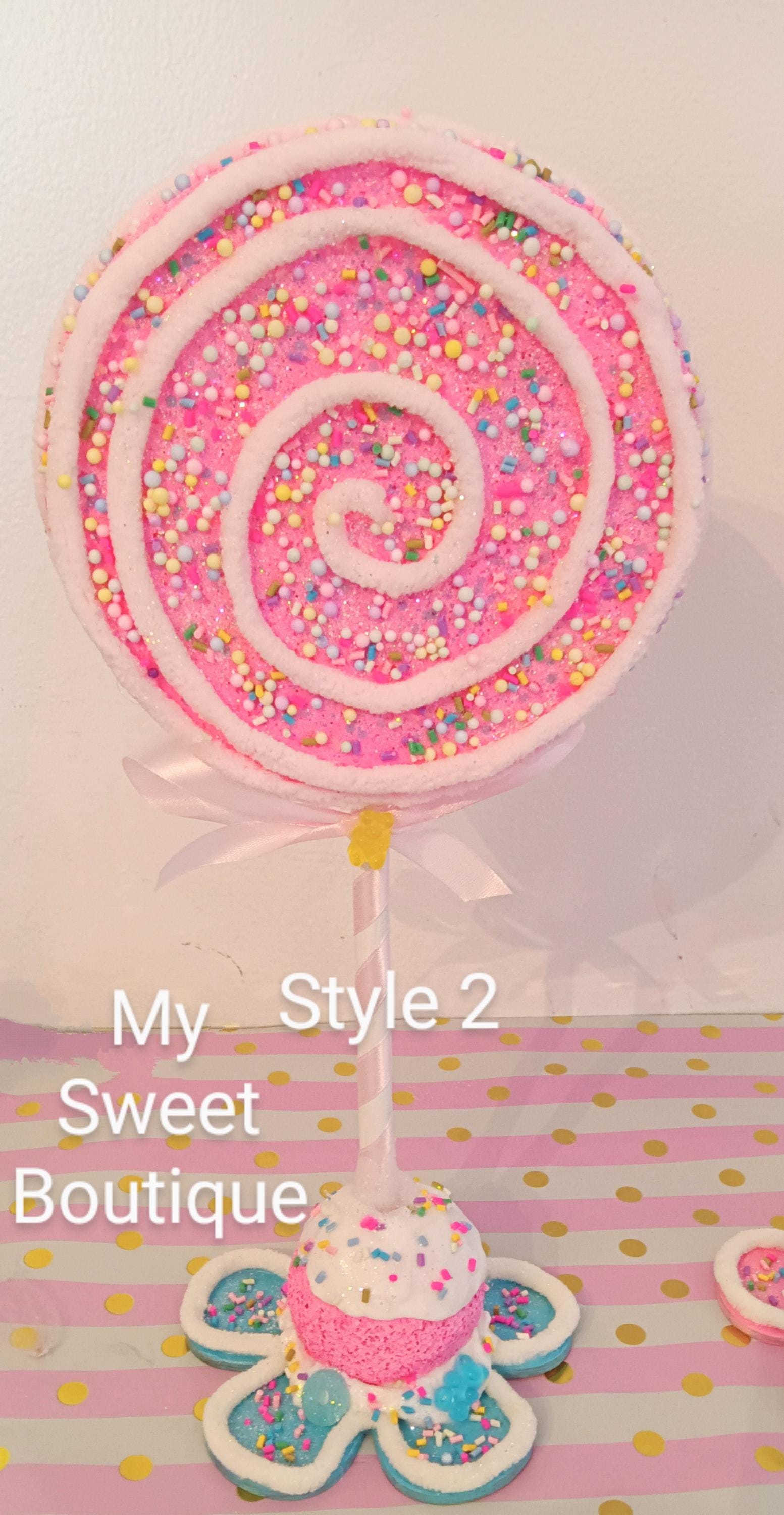 Fake Lollipop props for Parties and Events