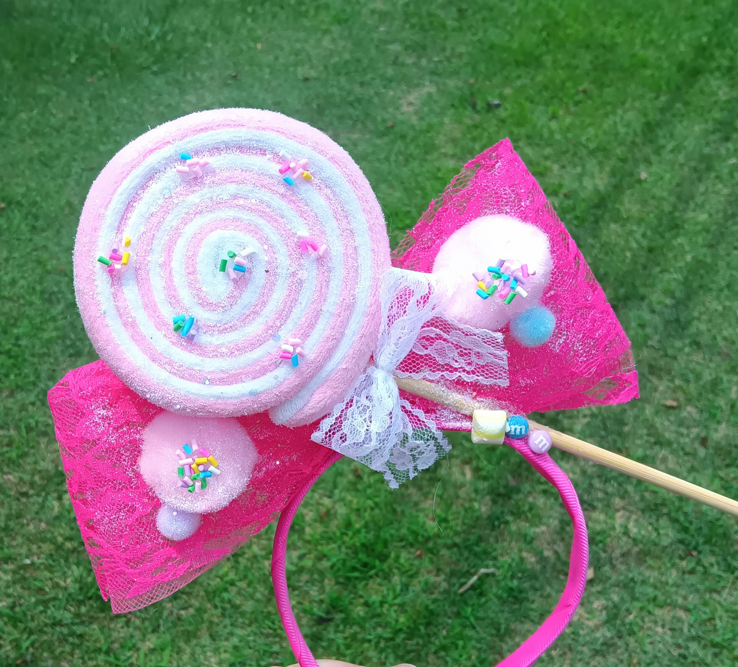 Lollipop headband
