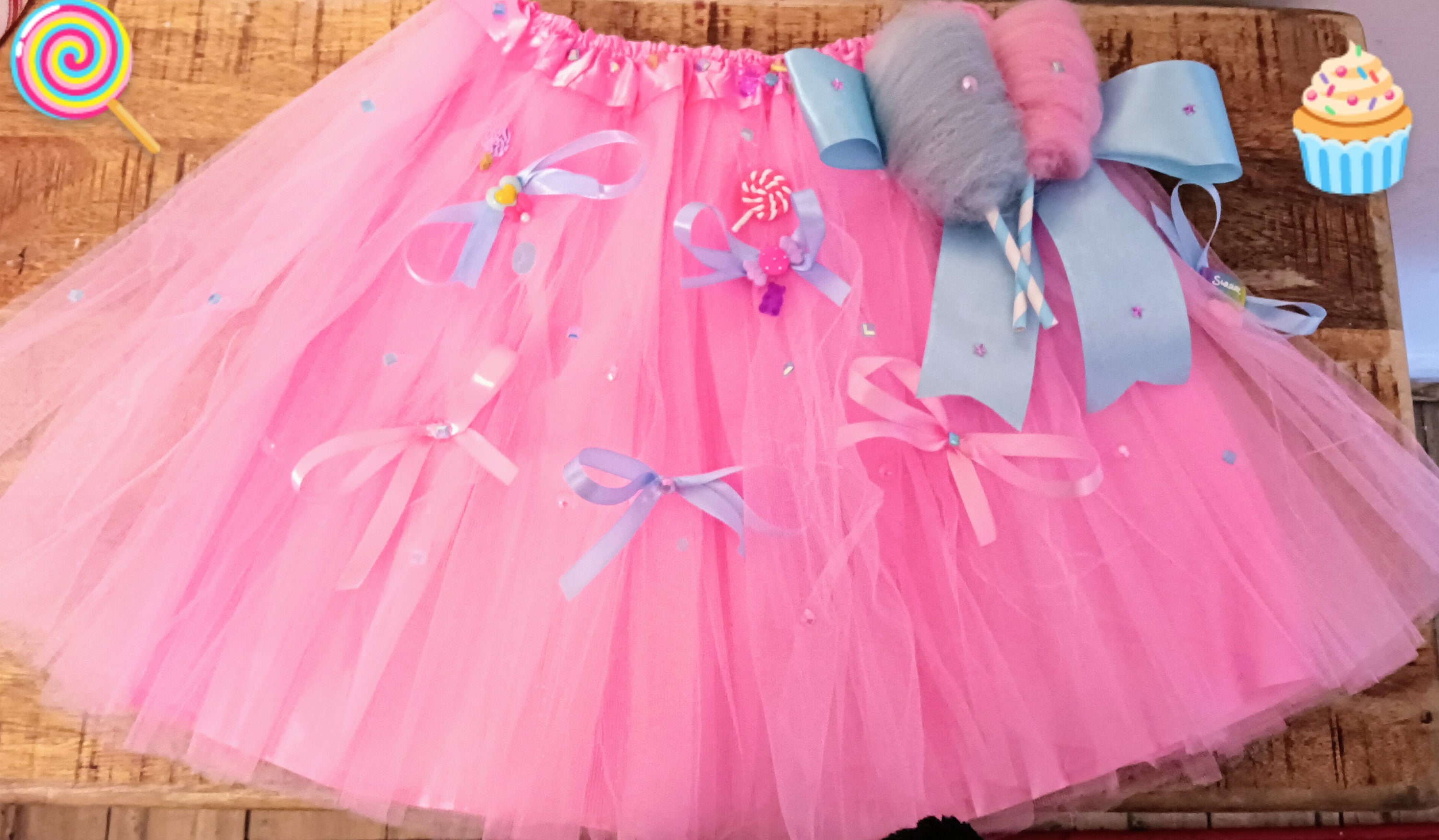 Candyland themed skirt for kids/ladies