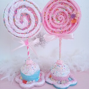 Fake Lollipop and Stand, Lollipop Prop, Candy Photo Props, Fake Lollipops, Lollipop/Candyland Birthday Party, Candy Decorations