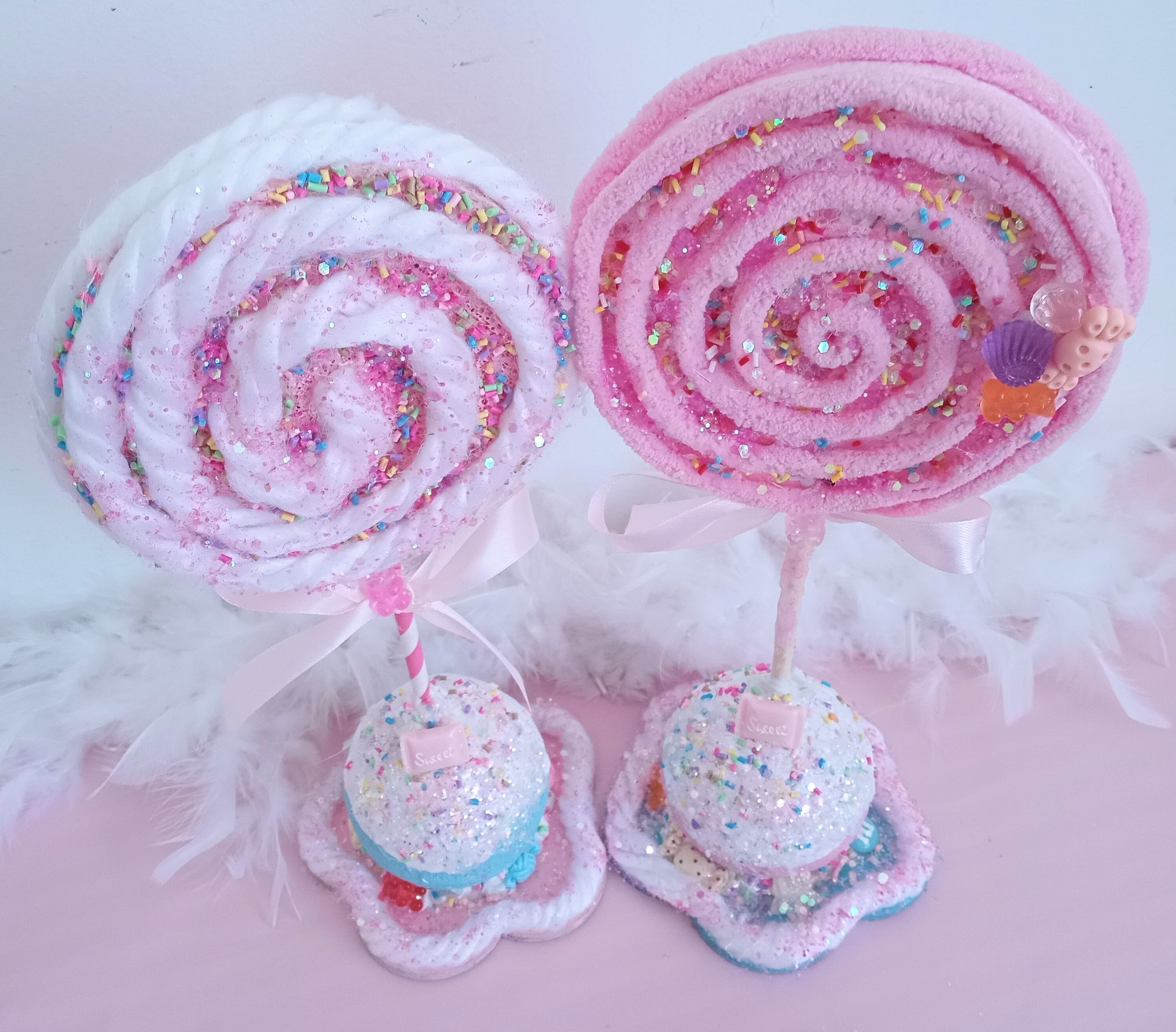 Fake Lollipop and Stand