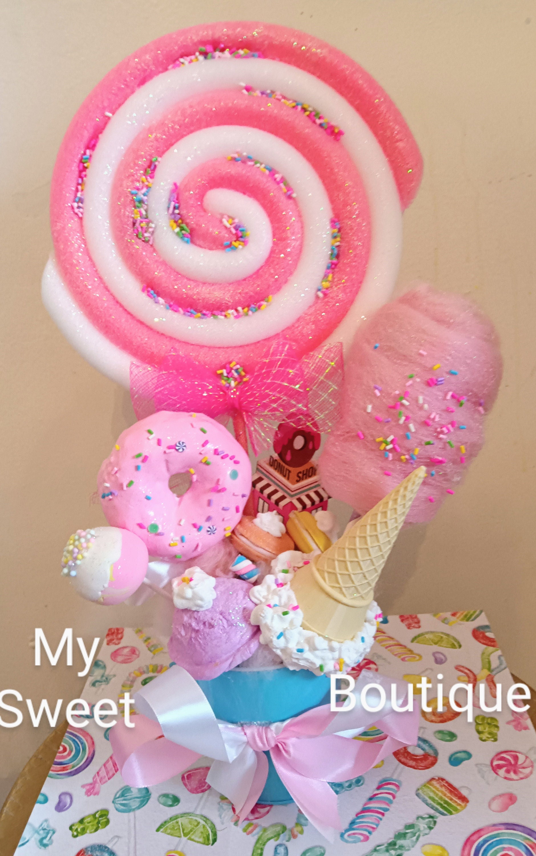 Candy themed Centerpiece