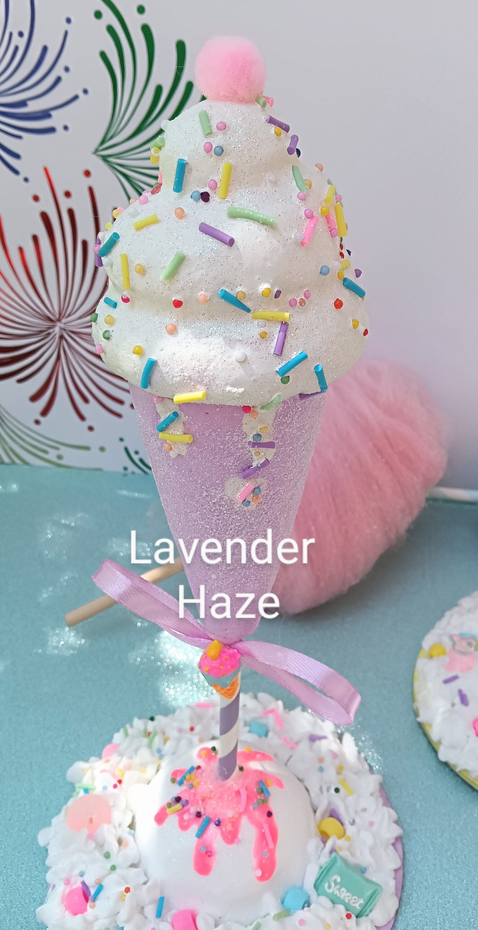 Ice cream Stand Decor, Party Centerpieces