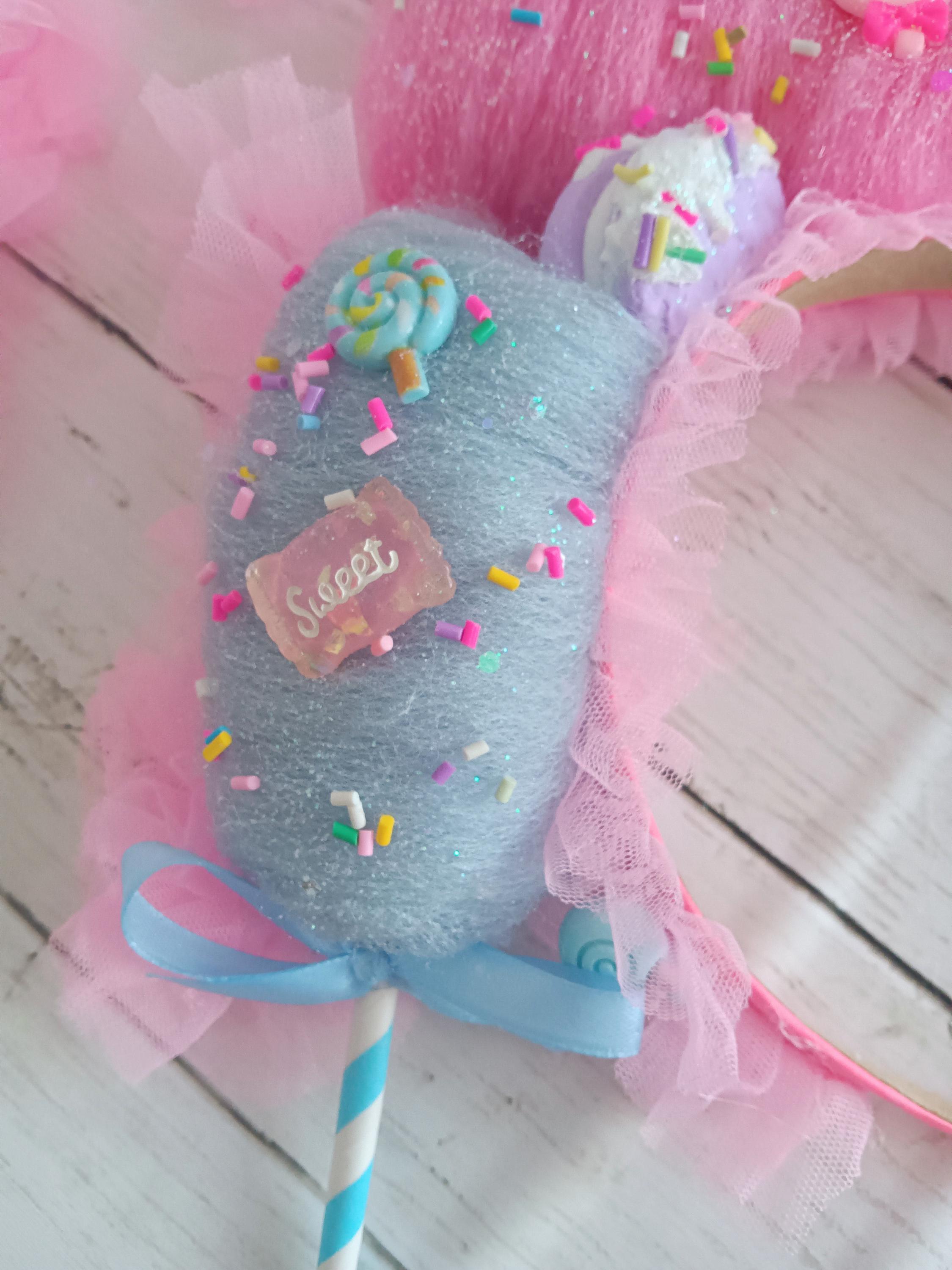 Cotton Candy headband