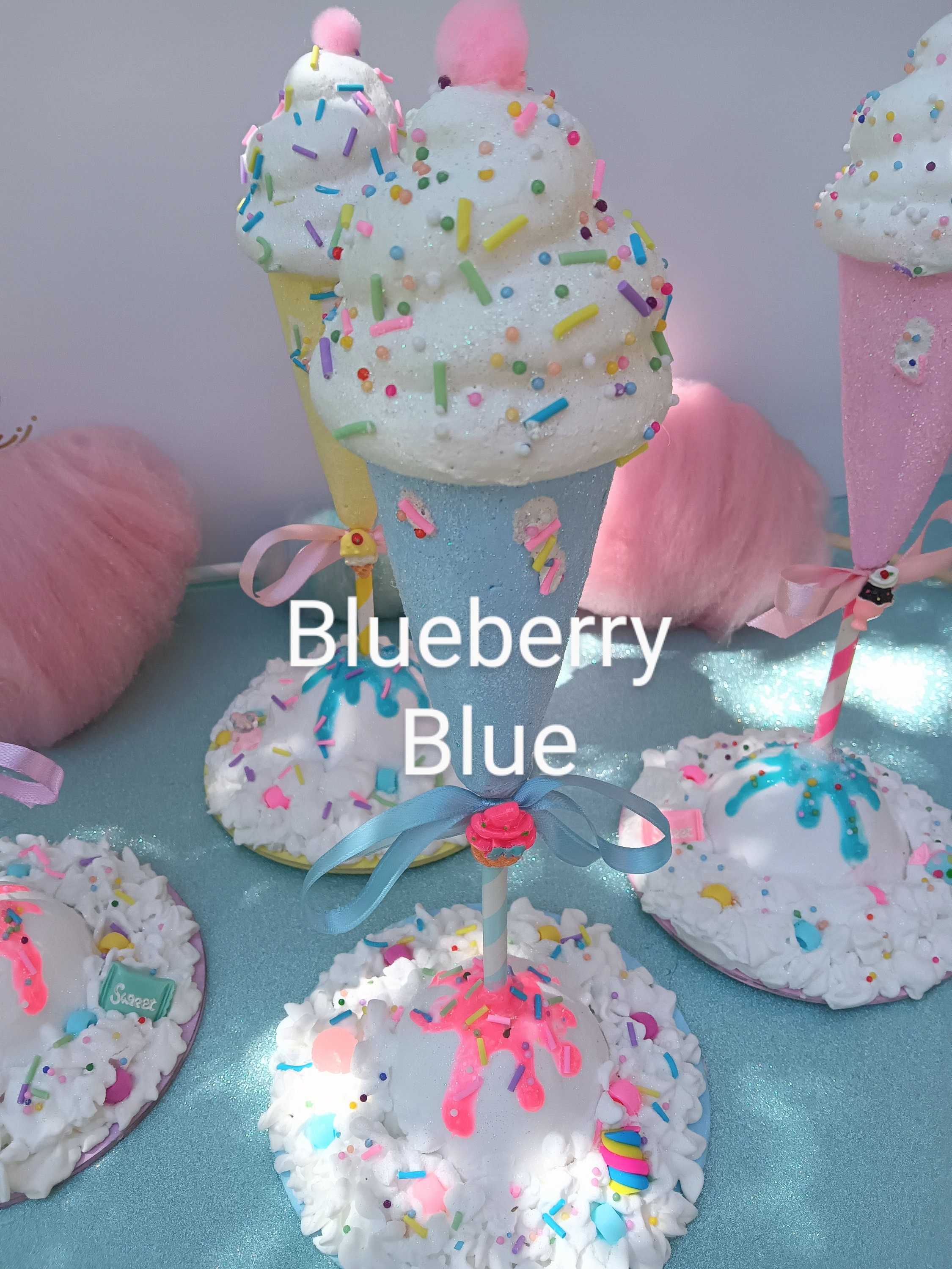Ice cream Stand Decor, Party Centerpieces