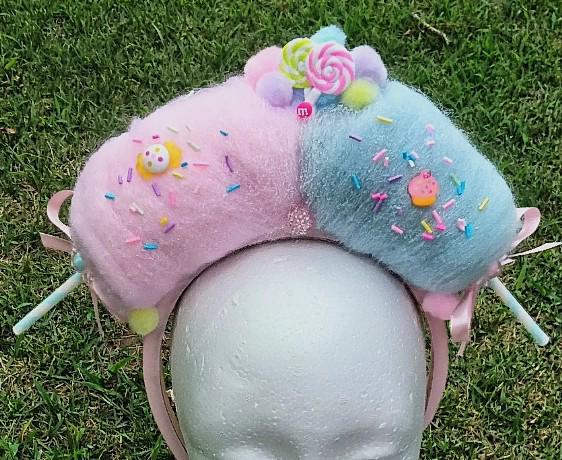 Cotton Candy headband