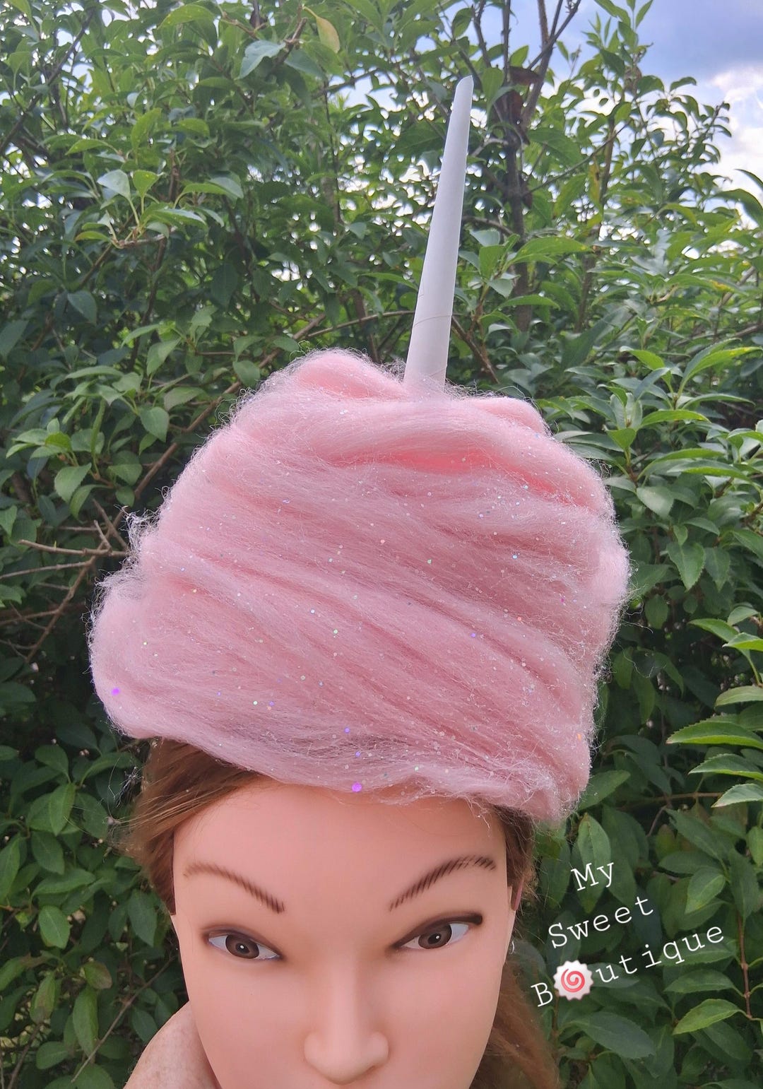 Cotton Candy Headpiece/headband, Cotton Candy Hat/fascinator Etsy
