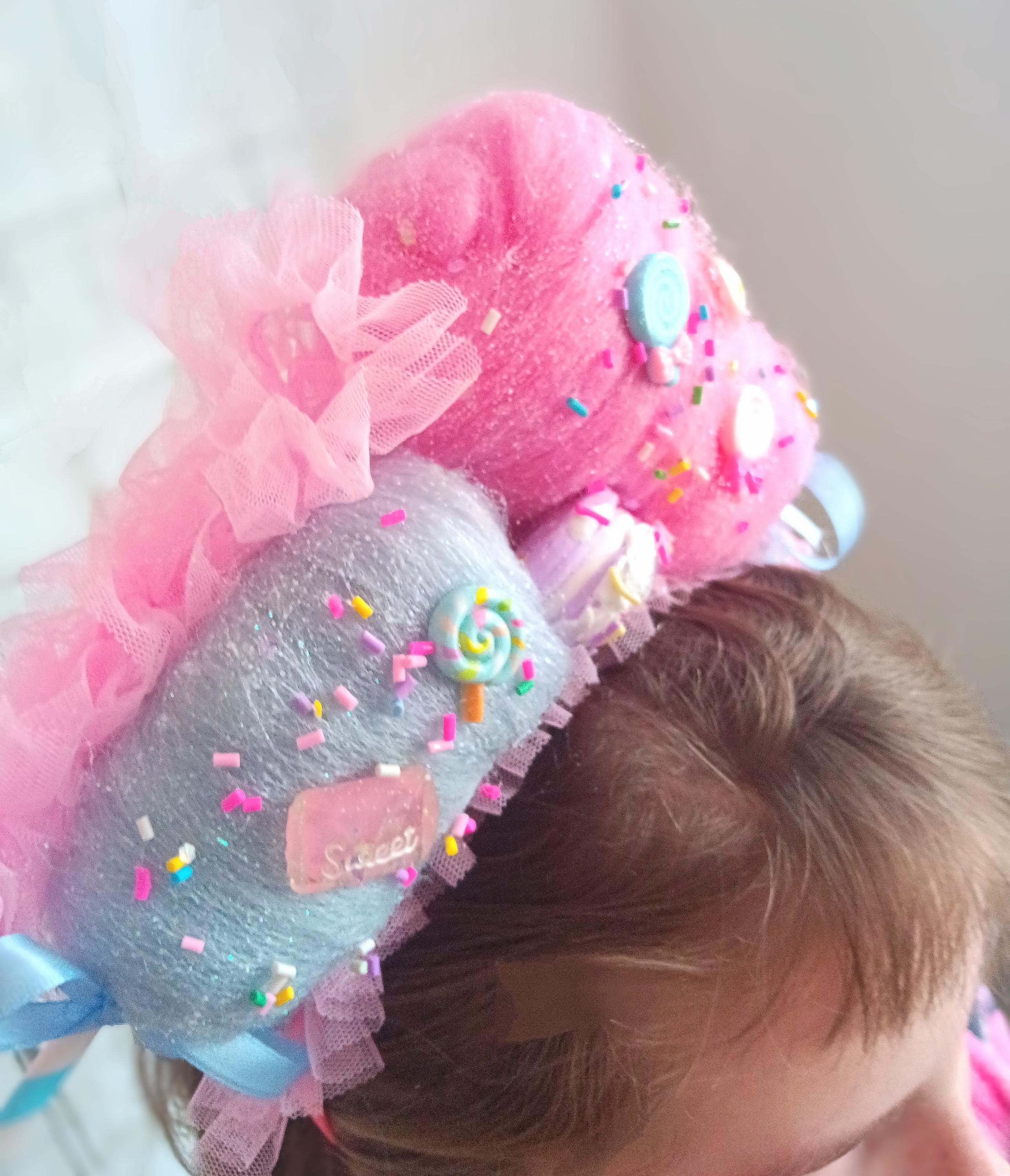 Cotton Candy headband