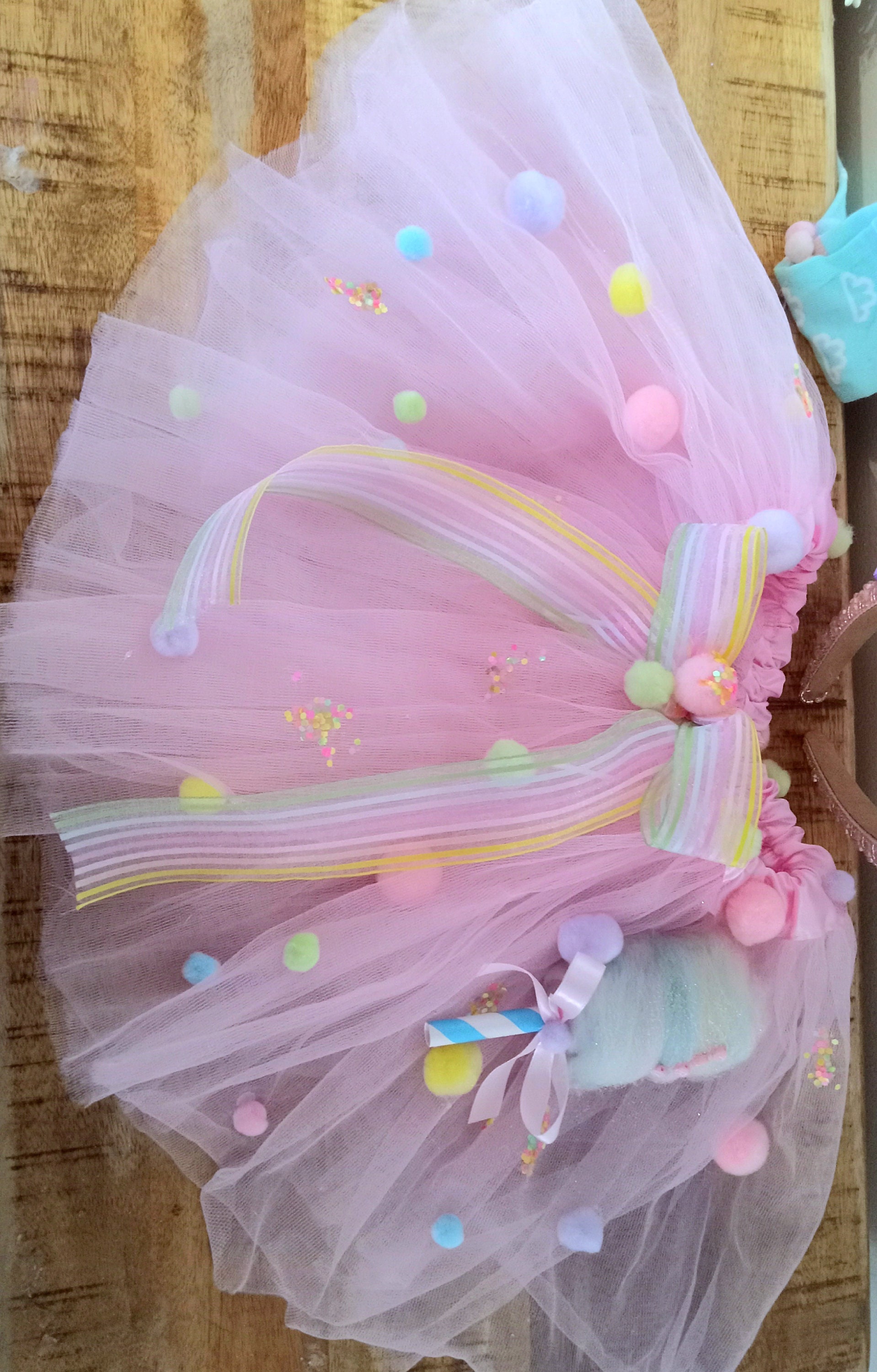 Girl's/Ladies pom pom tutu skirt