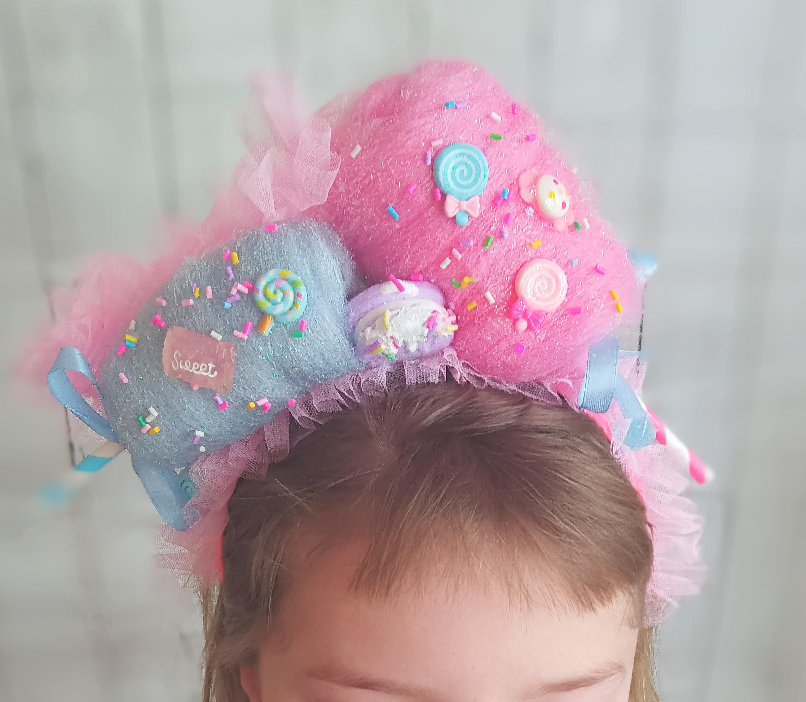 Cotton Candy headband