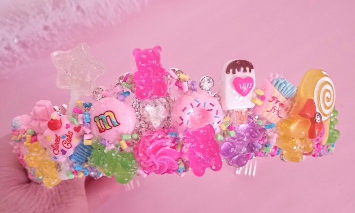 Candyland tiara for Adults