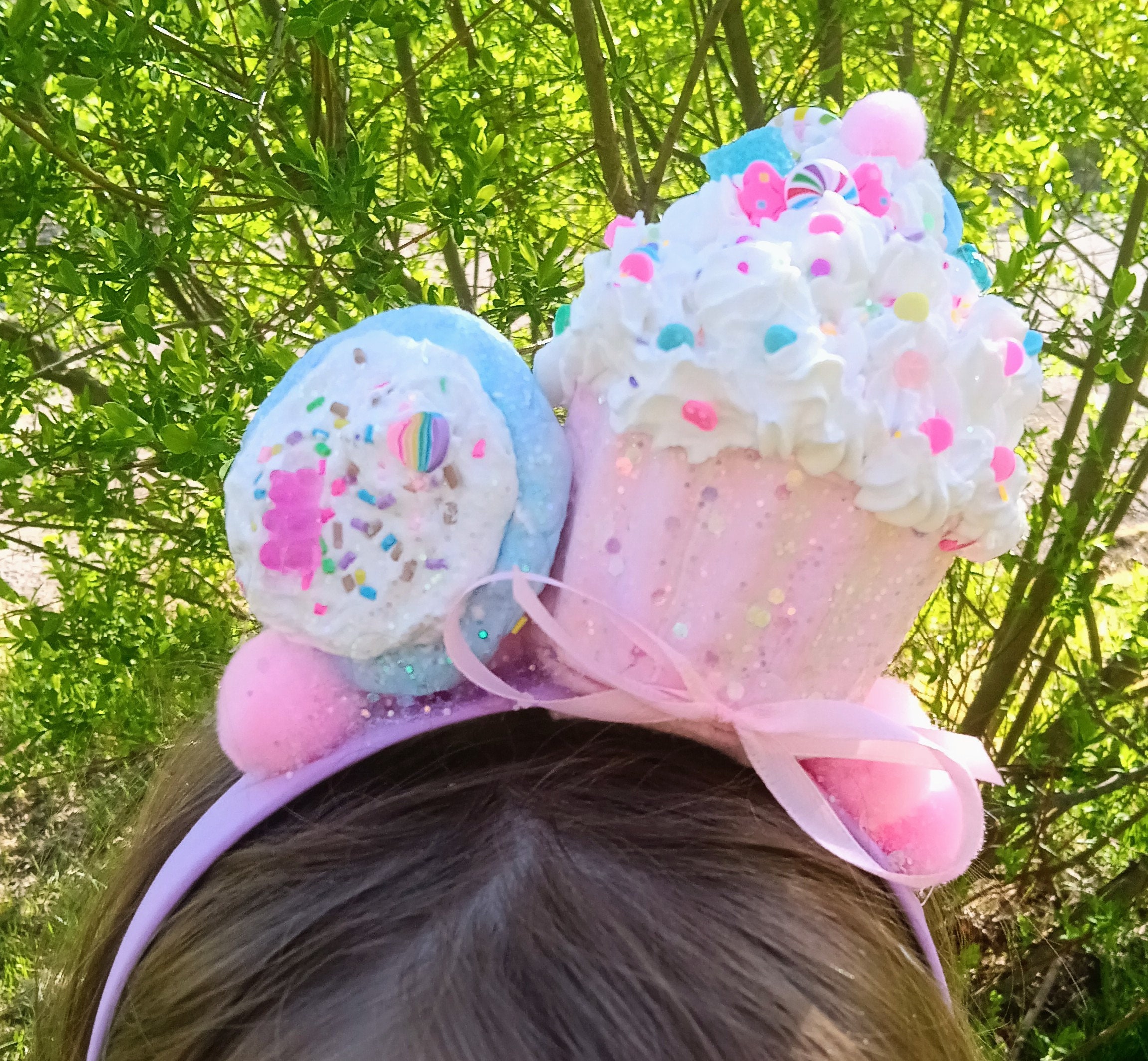Cupcake/sugar Cookie Fascinator, Fake Food Headband, Sweets Tiara