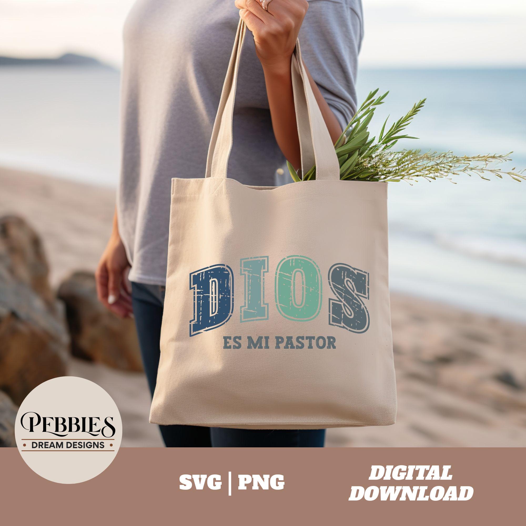Spanish Christian SVG PNG: Dios Es Mi Pastor Religious Quote Clip Art ...