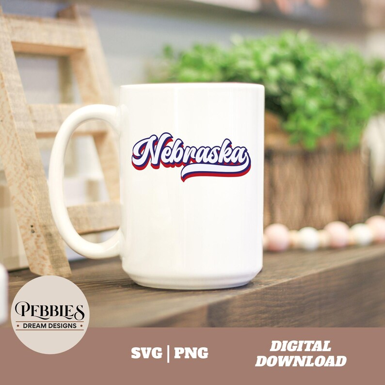 Script Nebraska Nebraska SVG PNG: Script, Clipart, Cut Files, Sublimation Design ...
