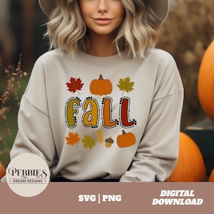 Cute Fall Svg, Fall Png, Thanksgiving Svg Png, Fall Sublimation Design, Autumn Svg Png, Fall Season Svg, Halloween Svg Png, Fall Clip Art