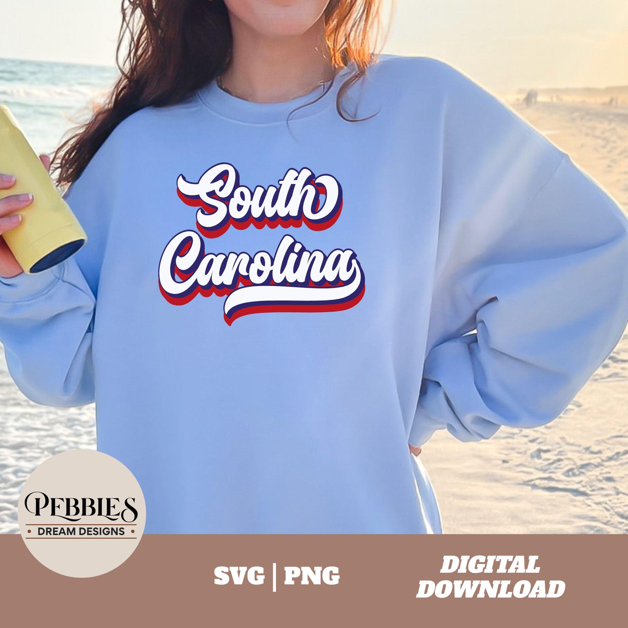 South Carolina SVG PNG: Script, Clipart, Cut Files, Sublimation Design ...