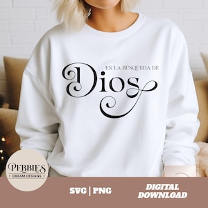 En La Busqueda De Dios Svg, Frase Cristiana Svg, Frase Biblica Svg, Dicho Cristiano Svg, Spanish Christian Quote, Christian Clipart