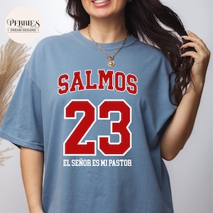 Spanish Bible Verse Design: Salmos 23, Spanish Christian SVG PNG, Imagenes Cristianas (Digital Download)