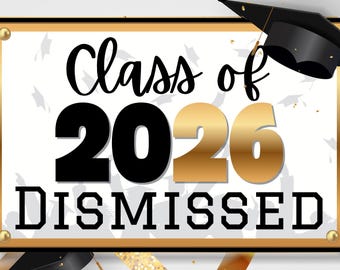 Cartel de graduación de la promoción de 2026 (descarga digital)
