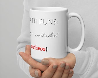 Nerd Geek Matemática Álgebra Broma Pun Mug 15oz