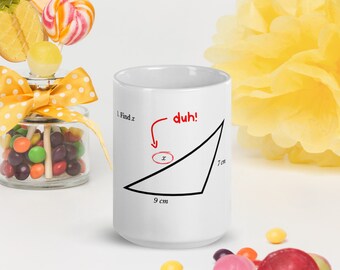 Nerd Geek Find X Algebra Math Pun Joke Mug 15oz