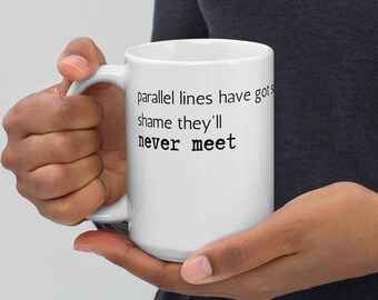 Nerd Geek Funny Math Graph Broma Pun Coffe Mug 15oz