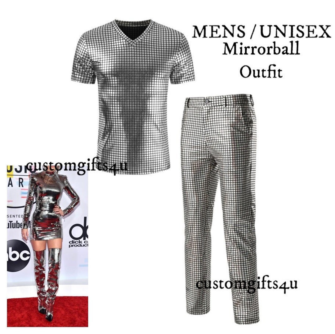 MENS Eras Tour Mirrorball Shirt Trousers Eras Tour Outfit Etsy
