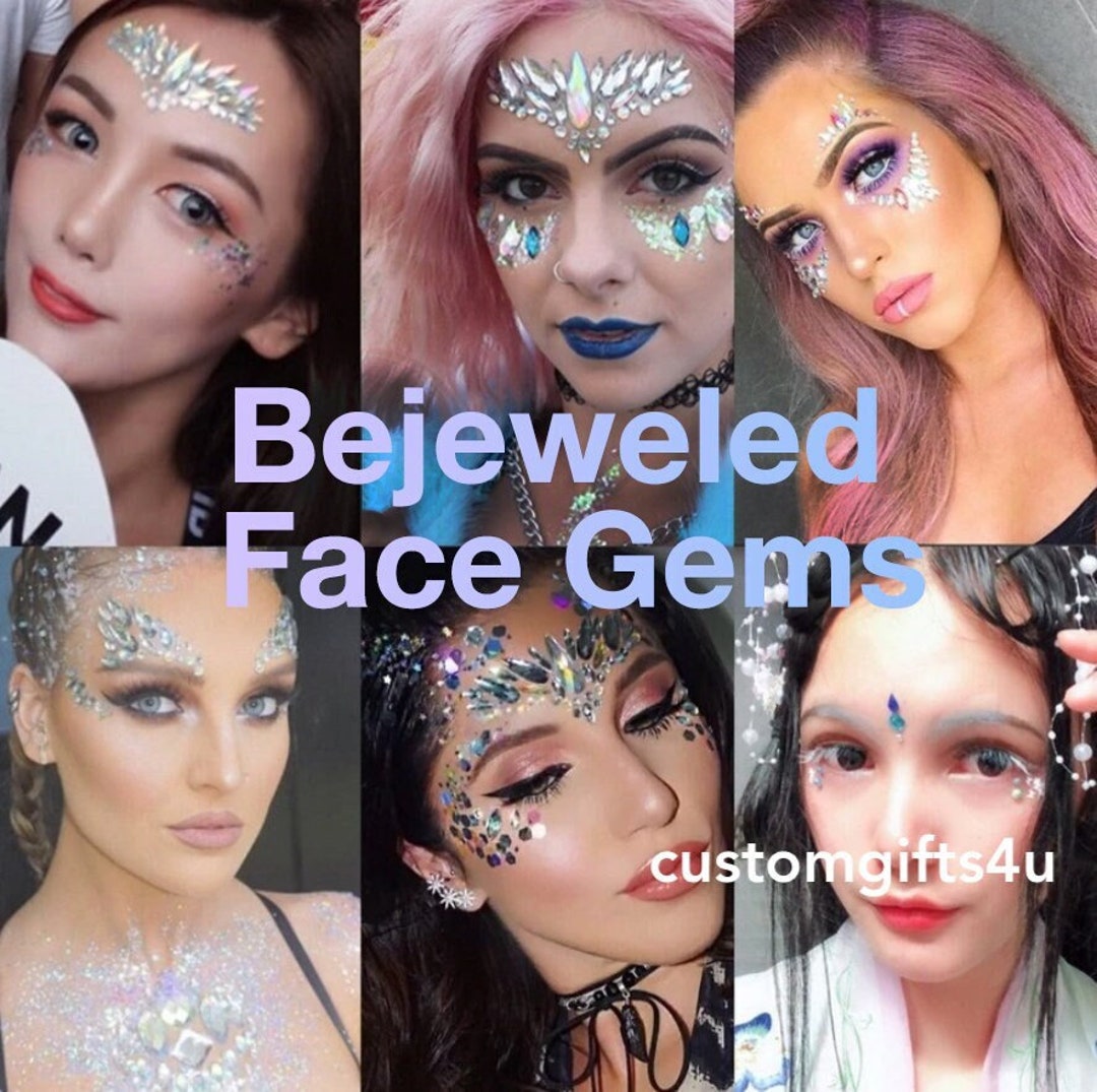 Eras Tour Bejeweled Face Gems Rhinestones for Events Concerts Etsy.de