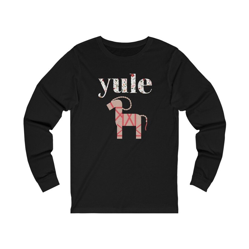 Celebrate Yule With the Yule Goat Soft Unisex Jersey Long Etsy