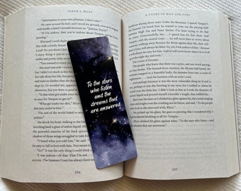 ACOTAR Bookmark, ACOMAF Bookmark, Book Lovers Bookmark