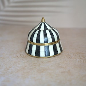 Indian Bone Inlay Suri Box - Stripe - Etsy