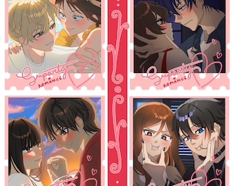Anime Couple Photo Cards <3