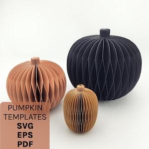 paper pumpkins halloween decorations fall decor crafts