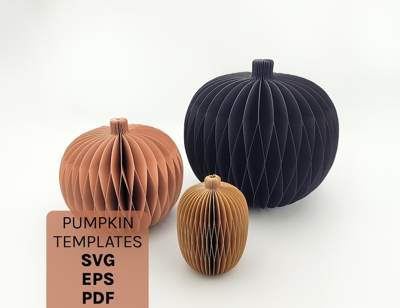 paper pumpkins halloween decorations fall decor crafts