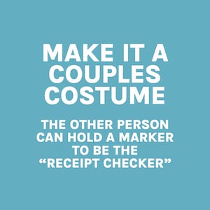easy couples costume, costco halloween costume