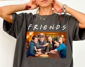 Friends Supernatural T-Shirt, Dean Winchester Sweatshirt, Tv Series Shirt, Supernatural Tee, Sam And Dean Shirts, Winchester Brothers