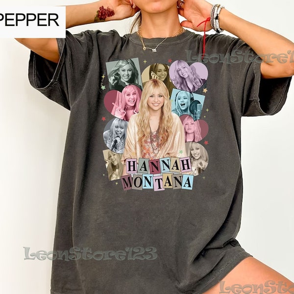 Vintage Hannah Montana Eras Style T-Shirt, Hannah Montana Sweatshirt, Miley Cyrus Shirt, Magic Kingdom Shirt, Epcot Park Shirt