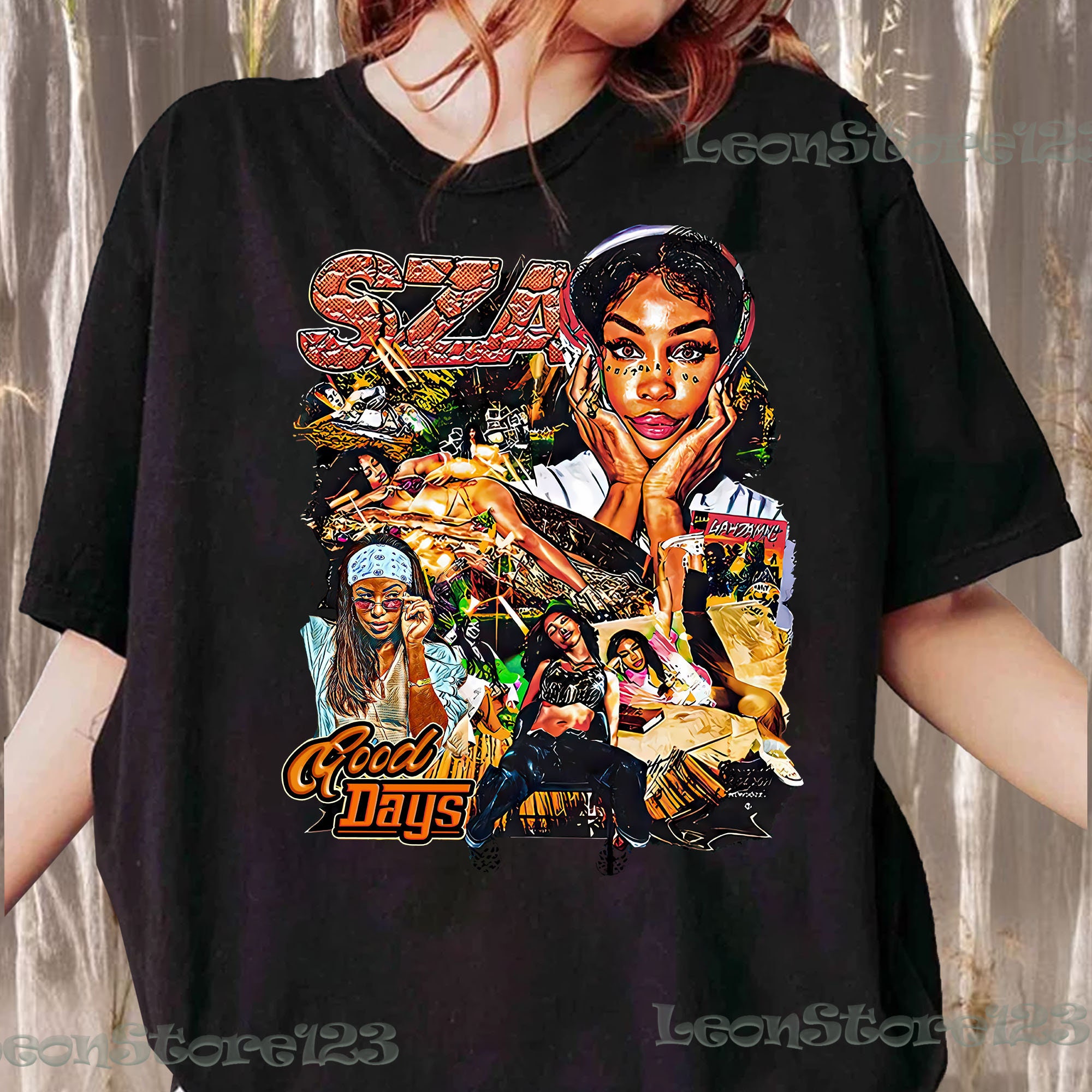 Vintage 90s Graphic Style SZA Good Days T-Shirt