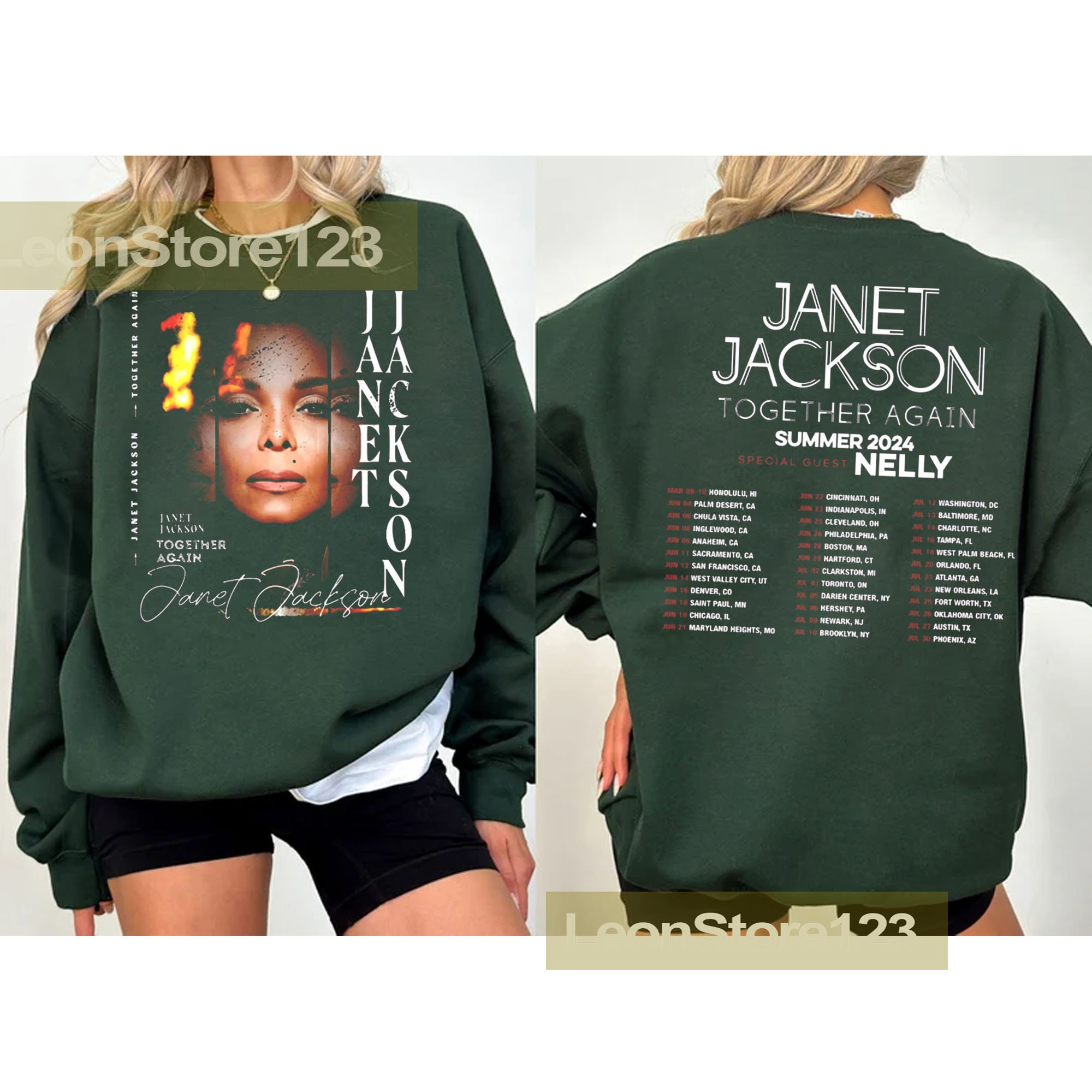 Janet Jackson 90s Vintage Shirt, 2024 Tour Janet Jackson Together Again