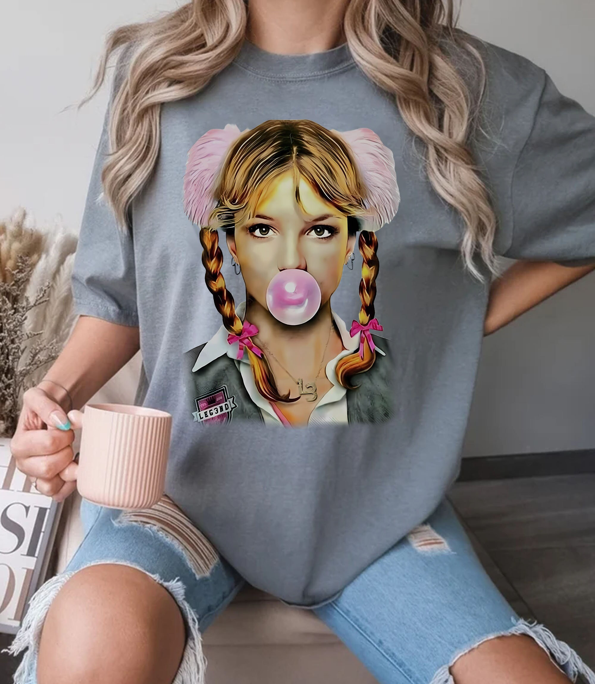 Britney Spears bubblegum T-Shirt, Britney Spears T-shirt
