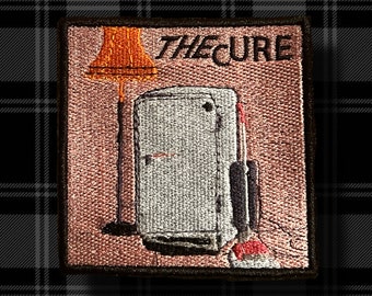 The Cure Three Imaginary Boys Album Cover Patch- Goth patches- Embroidered Sew on Patch- Goth Accessories