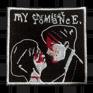 My Chemical Romance Three Cheers For Sweet Revenge Patch, mcr, emo patch, patches, sew on patch, emo accessories, vest patch, punk patches