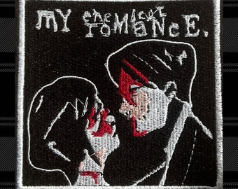 My Chemical Romance Three Cheers For Sweet Revenge Patch, mcr, emo patch, patches, sew on patch, emo accessories, vest patch, punk patches