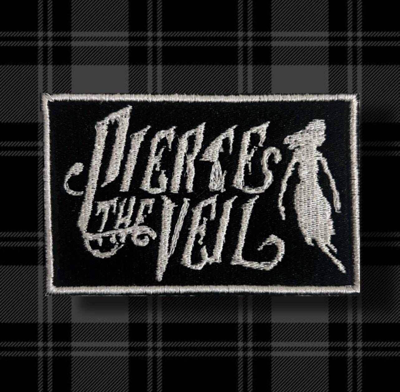 Pierce The Veil Logo Embroidered Patch, Emo accessories, Emo Patches, Punk Sew on Accesories, Punk Accessories