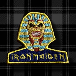 Iron Maiden Heavy Metal Embroidered Patch- Metal Accessories-Sew on Metal Patch