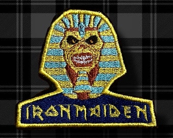 Iron Maiden Embroidered Patch - Heavy Metal Sew-On Applique