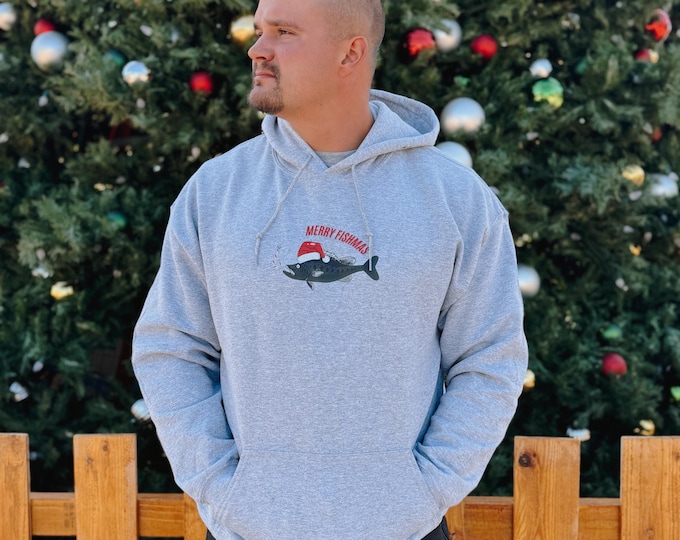 Merry Fishmas Hoodie